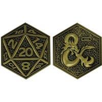 Dungeons & Dragons Limited Edition Dice/Ampersand Collectible Coin in Metallics