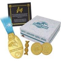 Jurassic Park Genetics Laboratory Service Award in Metallic Gold
