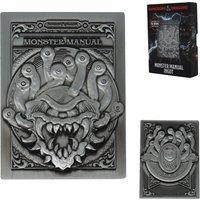 Dungeons & Dragons Limited Edition Monster Manual Collectible Metal Ingot (Numbered) in Metallic Silver