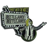 Beetlejuice Limited Edition Pin Badge in Green