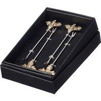 Selbrae House Olive Picks - Bee in Metallics