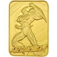 YU-GI-OH! GX Elemental Hero Neos 24k Gold Plated Ingot in Metallic Gold