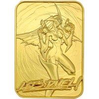 YU-GI-OH! GX Elemental Hero Burstinatrix 24k Gold Plated Ingot in Metallic Gold