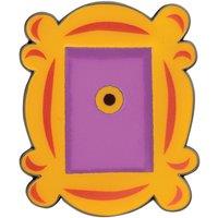 Friends Frame Limited Edition Pin Badge in Yellow