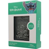 Disney Lilo & Stitch Collectible Metal Ingot in Metallics