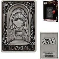 Star Wars The Acolyte Limited Edition Metal Collectible Ingot with Stand in Metallics