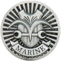 One Piece Limited Edition Marine Pin Badge in Metallics