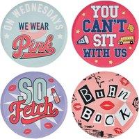Mean Girls Set of Four Coasters