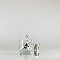 Selbrae House Glass, Pourer & Jigger Set - Stag in Clear