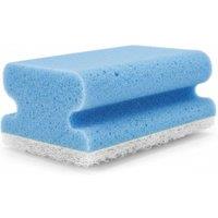 SHEDS AND FENCE LTD DL 8 Pack Non-Scratch Handgrip Sponge Scourers - Kitchen Cleaning Pads in Blue | Size: 150mm x 150mm