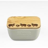 Selbrae House White Butter Dish - Sheep | Size: 140 cm x 90 cm