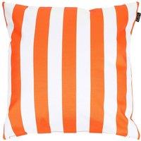 icon Cushion 43x43cm Deck Stripe Orange, Double Sided in Orange | Size: 43x43 cm