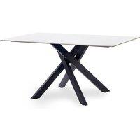 Cheshire Premium Bramwell 160cm White Marble Dining Table