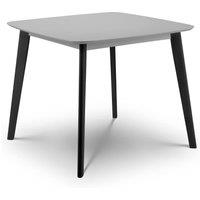 Cheshire Premium Casa 90cm Square Dining Table - Grey/Black