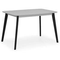 Cheshire Premium Casa 80cm Rectangular Dining Table - Grey/Black