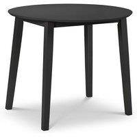 Cheshire Premium Coast 90cm Black Dropleaf Dining Table