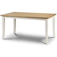Cheshire Premium Davenport 90cm Oak & White Dining Table