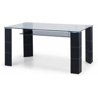 Cheshire Premium Greenwich 90cm Glass Dining Table