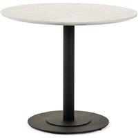Cheshire Premium Lucerne 80cm Round Dining Table - White