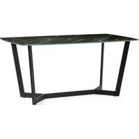 Cheshire Premium Olympia 160cm Dining Table - Black Marble