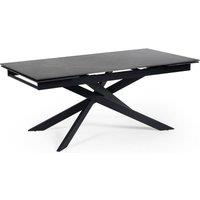 Cheshire Premium Osano 160cm Extending Dining Table in Black