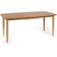 Cheshire Premium Thea 219cm Extending Dining Table (180-220cm) in Brown