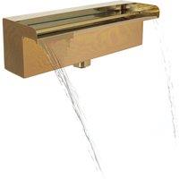 Primrose Copper Effect Stainless Steel Blade Water Feature Cascade | Size: 15 cm