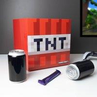 Menkind Minecraft Mini Fridge TNT Design - Chills Up To 6 Cans in Red