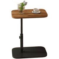 VOGREX Adjustable C-Shaped Side Table for Sofa & Bed, Laptop Desk