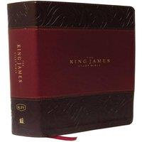 Thomas Nelson KJV, The King James Study Bible, Leathersoft, Burgundy, Red