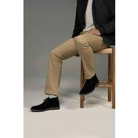 CATESBY ENGLAND Men's Sahara Suede Leather Desert Boots in Black | Size: 8