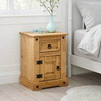 Seconique Corona Petite Bedside in Natural
