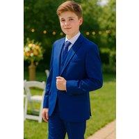Vivaki Boy's 5 Piece White/Black Suit in Light Grey | Size: 4-5 Years