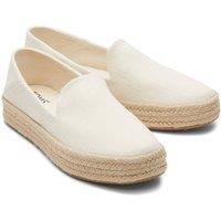 TOMS Women's Carolina Slipper in Natural | Size: 6