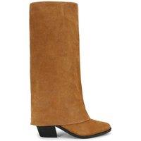 KG Kurt Geiger Women's 'Telling2' Suede Boots in Tan | Size: 4