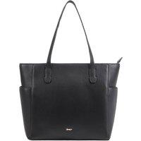 Paul Costelloe Women's Lucinda Leather Shoulder Bag in Jet Black