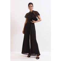 Phase Eight Women's Amara Jumpsuit in Black | Size: 8