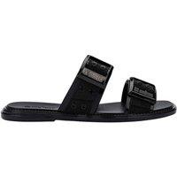 Melissa Shoes Women's Ladylike Slide in Black | Size: 4