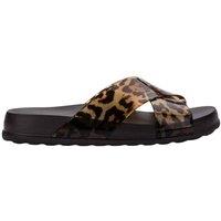 Melissa Shoes Women's Cozy Slide II in Dark Brown | Size: 6
