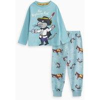 Gruffalo & Friends Long Sleeve Long Leg Pyjama Set | Blue | Official Merch | Size: 5-6 Years