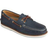 Sperry Men's Authentic Gold Cup Boat Shoe in Navy | Size: 7.5