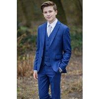 Vivaki Men's 5 Piece Blue Suit | Size: 14-15 Years