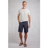 Weird Fish Men's Rigney Cargo Shorts in Navy | Size: 34