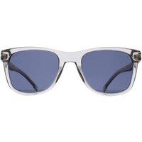 Hugo Boss Men's Rectangle Transparent Grey Blue BOSS 1508/S in Clear