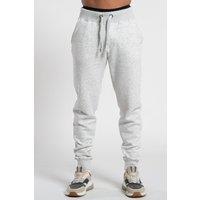 French Connection Men's Cotton Blend Joggers in Light Grey | Size: Medium
