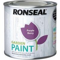Ronseal Garden Paint Purple Berry 250Ml