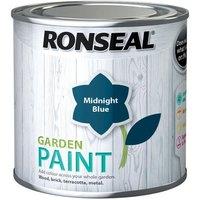 Ronseal Garden Paint Midnight Blue 250Ml