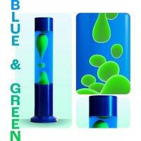 Nova Lighting Nova Baby Blue & Green Lava Lamp | Size: 10 inches