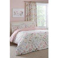 Dreams & Drapes 'Caraway' Reversible Duvet Cover Set in Pink | Size: Double