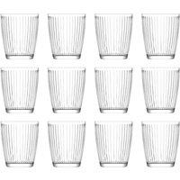 LAV Hestia Glass Tumblers - 340ml - Pack of 12 in Clear